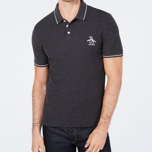 Original Penguin • Heather Gray Polo Shirt